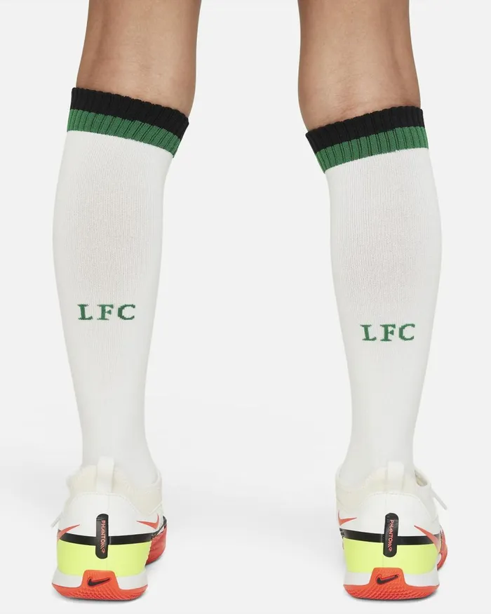 Kids Nike All Clothing Liverpool FC 202324 Away Whitegreen Sparkblack