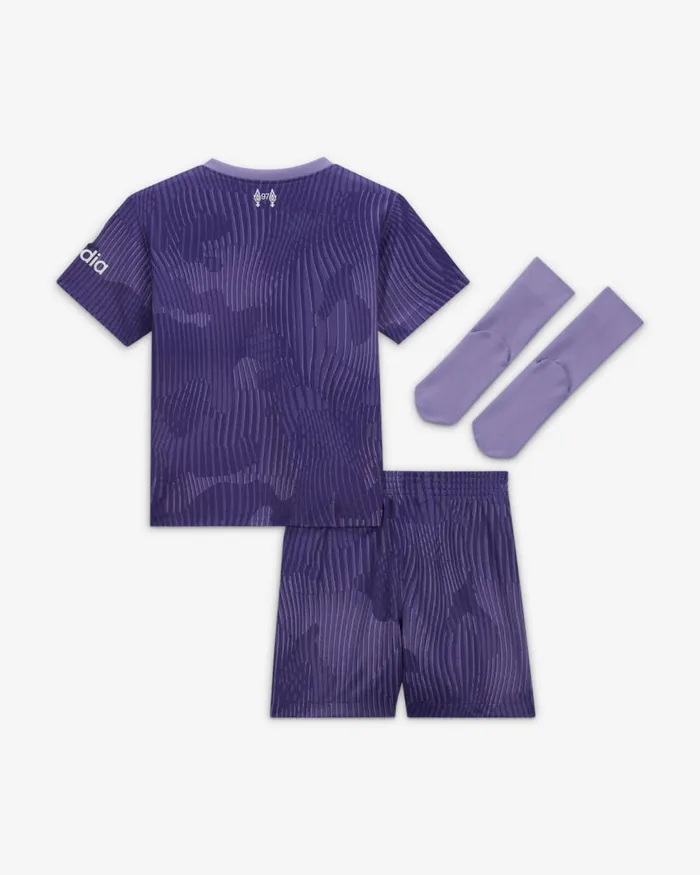 Kids Nike All Clothing Liverpool FC 202324 Third Space Purplewhite
