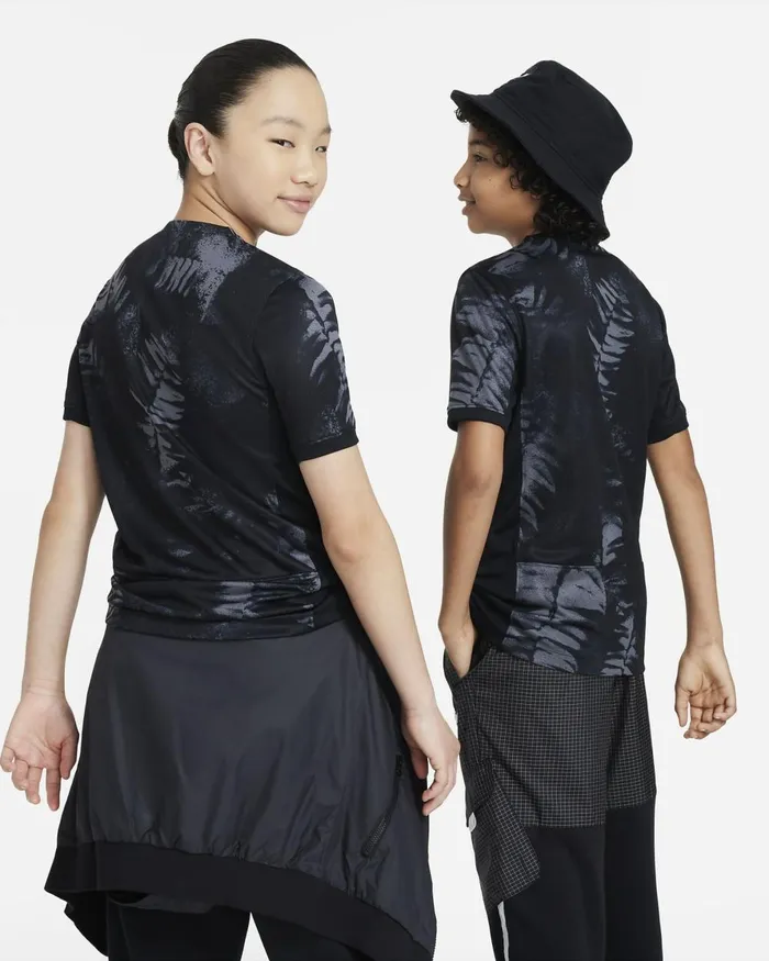 Kids Nike All Clothing New Zealand 2023 Stadium Home Iron Greyblackwhite