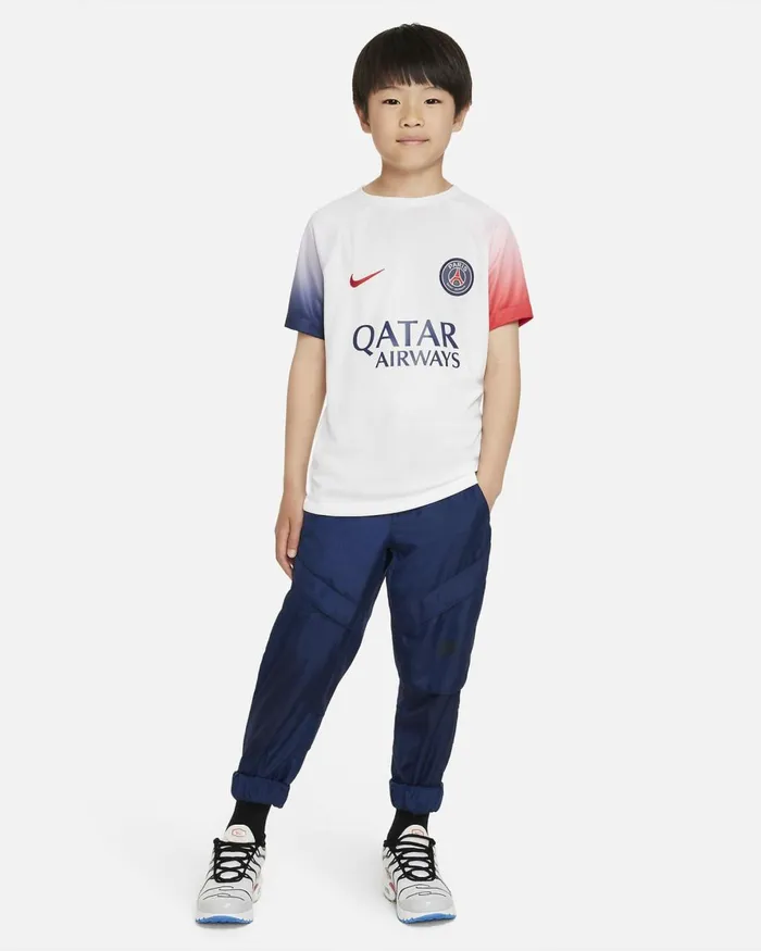 Kids Nike All Clothing Paris SaintGermain Academy Pro Away Whitewhitemidnight Navyuniversity Red