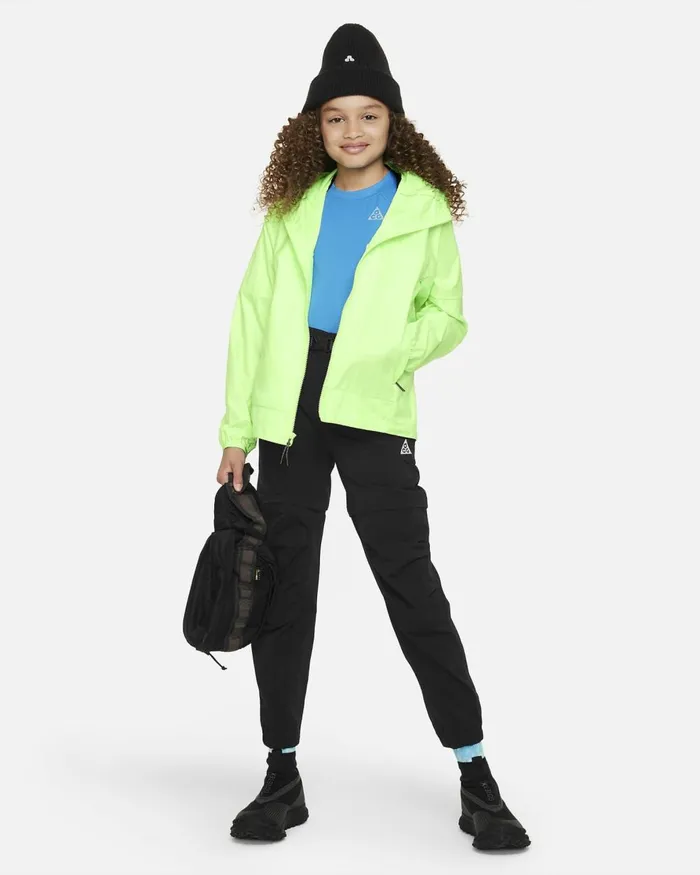 Kids Nike All Clothing Sportswear ACG StormFIT 039Cinder Cone039 Lime Blastsummit White