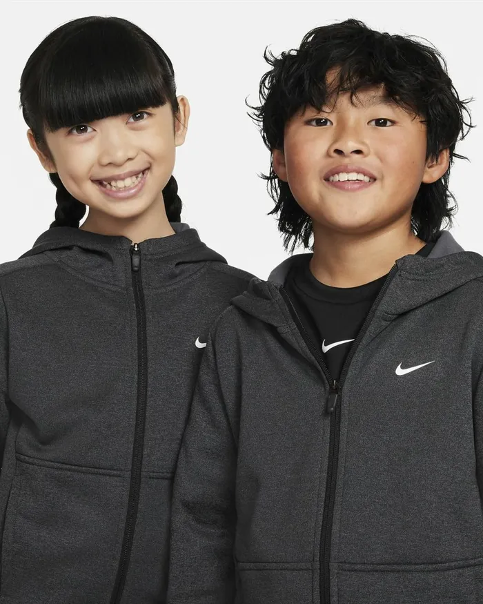 Kids Nike All Clothing ThermaFIT Multi Blackanthracitewhite