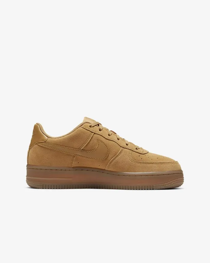 Kids Nike All Shoes Air Force 1 LV8 3 Wheatgum Light Brownwheat