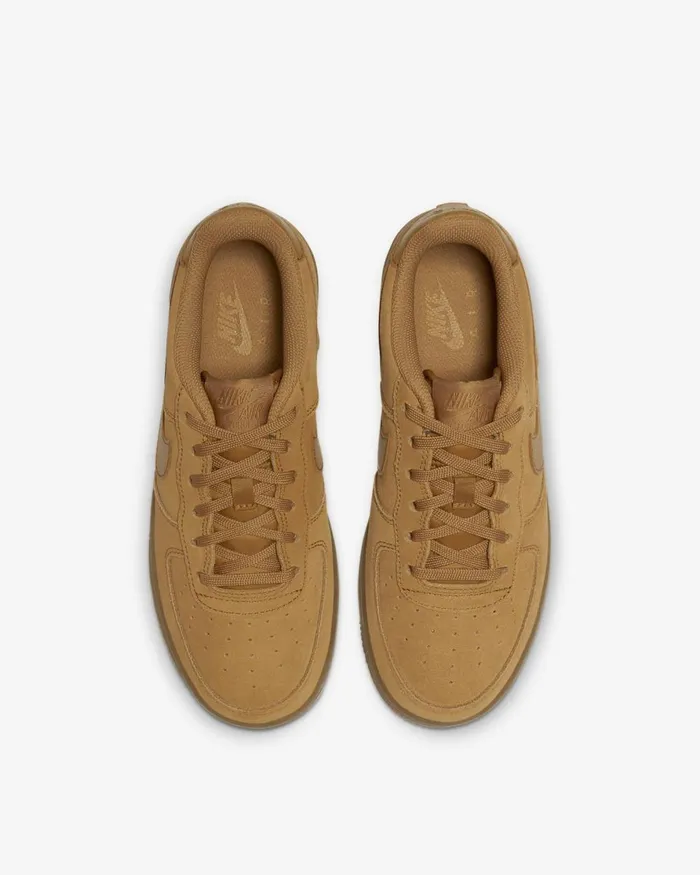 Kids Nike All Shoes Air Force 1 LV8 3 Wheatgum Light Brownwheat
