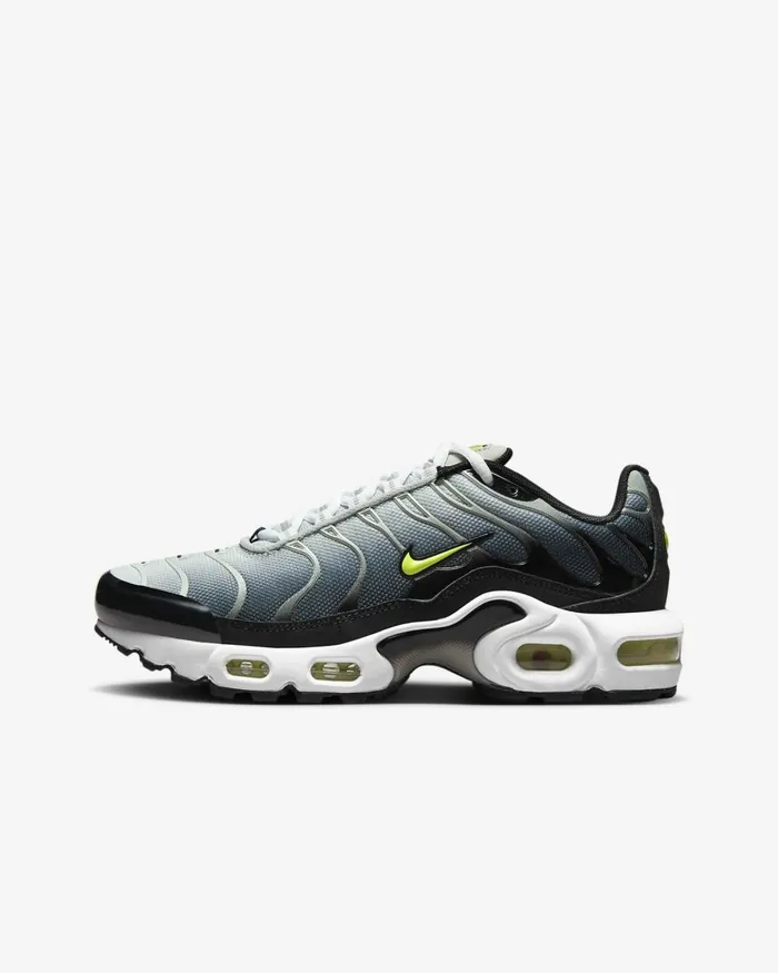 Kids Nike All Shoes Air Max Plus Blacklight Silverwhitebright Cactus