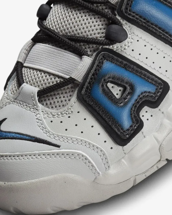 Kids Nike All Shoes Air More Uptempo Light Iron Oreiron Greyblackindustrial Blue