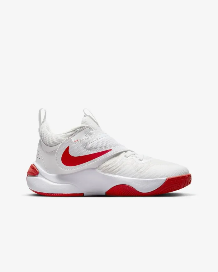 Kids Nike Basketball Team Hustle D 11 Summit Whitewhitetrack Red