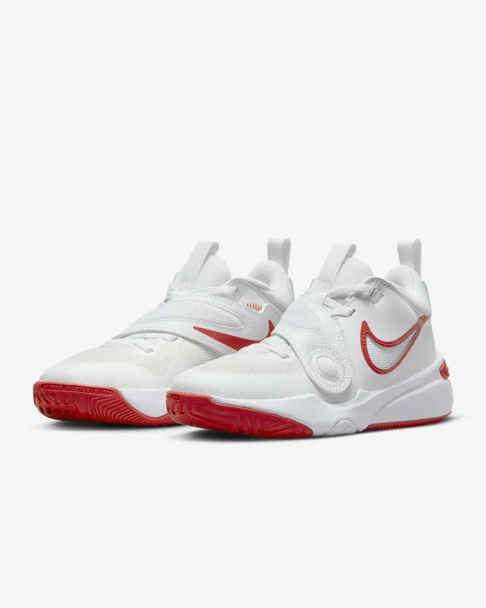 Kids Nike Basketball Team Hustle D 11 Summit Whitewhitetrack Red