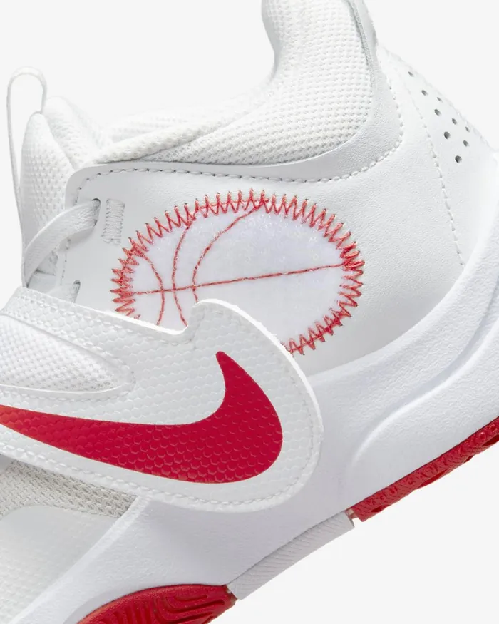 Kids Nike Basketball Team Hustle D 11 Summit Whitewhitetrack Red