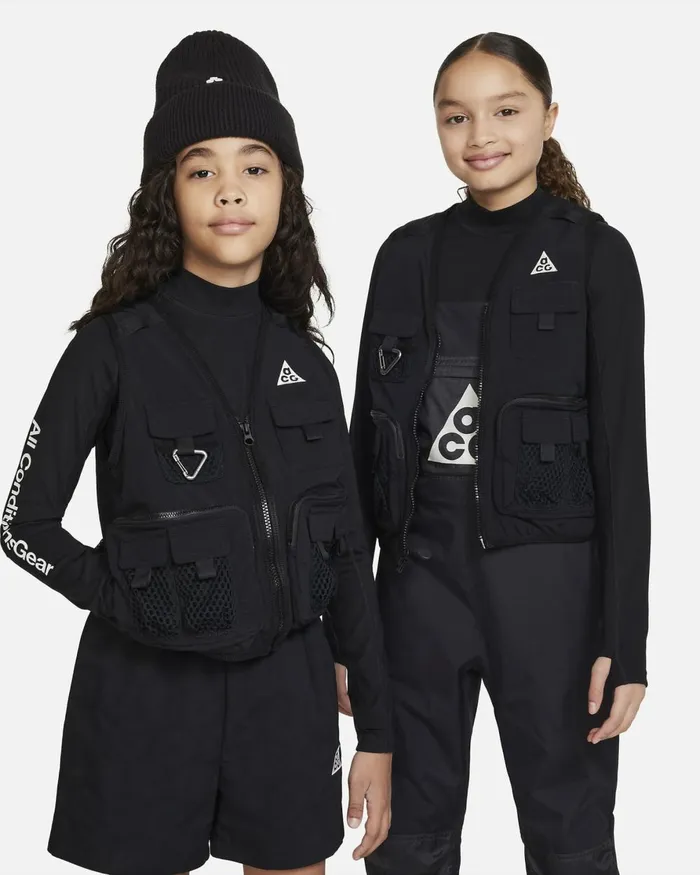 Kids Nike Jackets ACG Blackblackblacksummit White