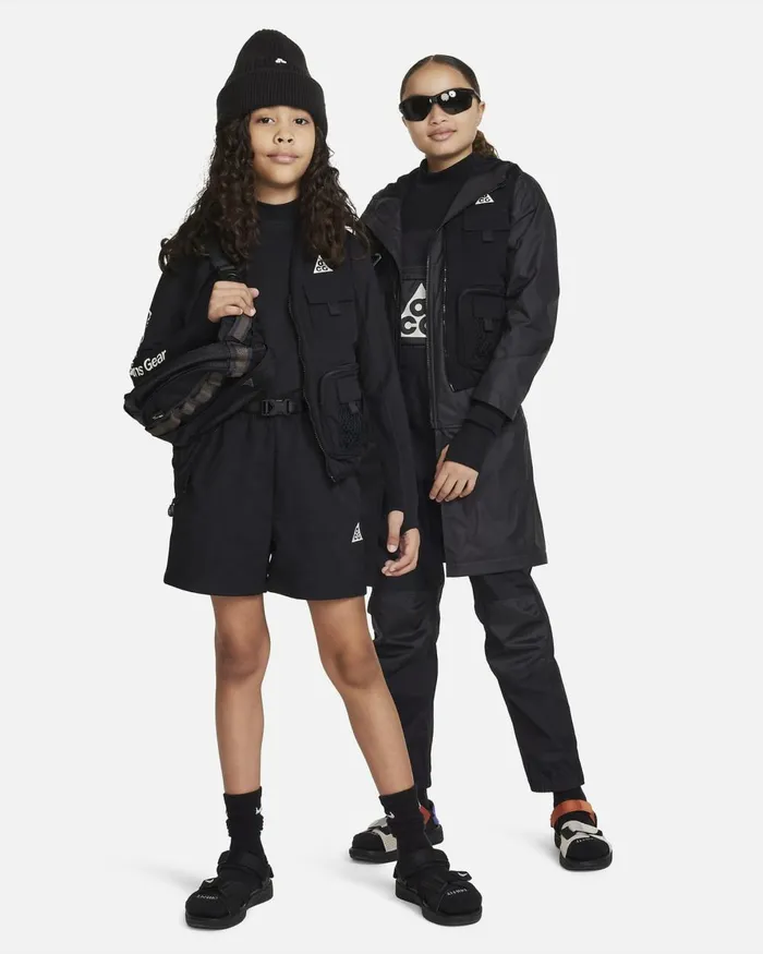 Kids Nike Jackets ACG Blackblackblacksummit White