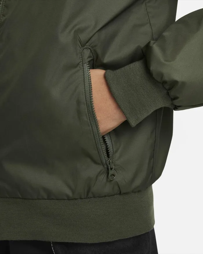 Kids Nike Jackets Sportswear Windrunner Cargo Khakineutral Olivecargo Khakiwhite