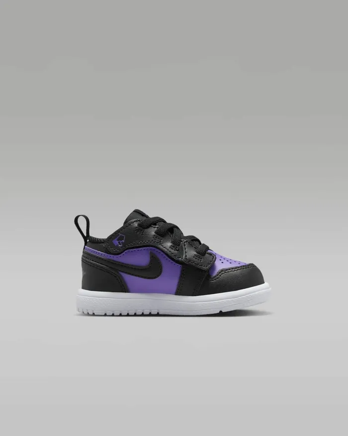 Kids Nike Jordan Jordan 1 Low Alt Purple Venomwhiteblack