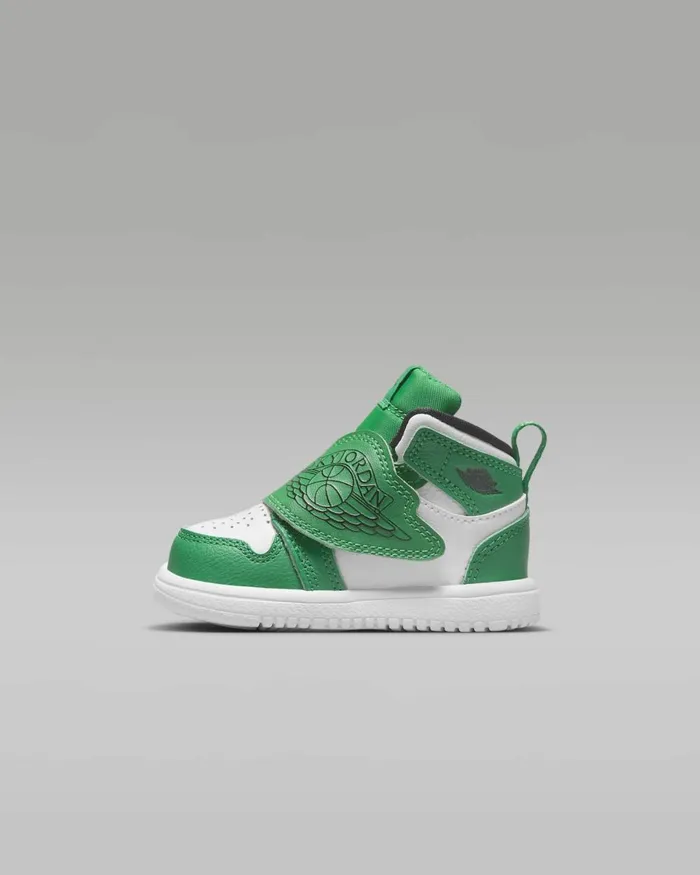 Kids Nike Jordan Sky Jordan 1 Lucky Greenwhiteblack