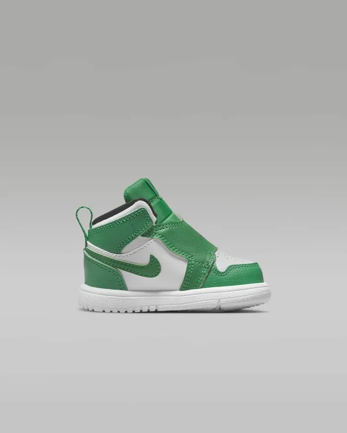 Kids Nike Jordan Sky Jordan 1 Lucky Greenwhiteblack
