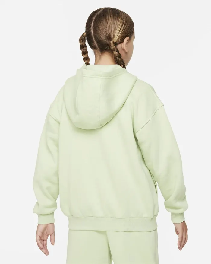 Kids Nike Older Kids 7 8211 15 Years Sportswear Club Fleece Honeydewwhite