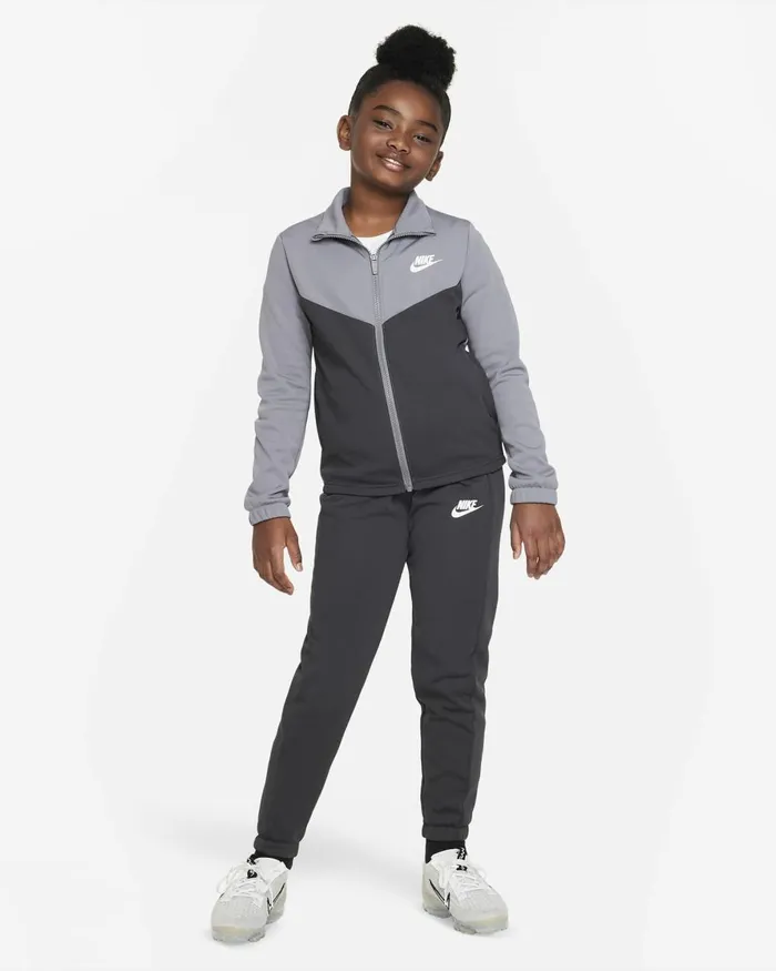 Kids Nike Older Kids 7 8211 15 Years Sportswear Smoke Greyanthracitewhite