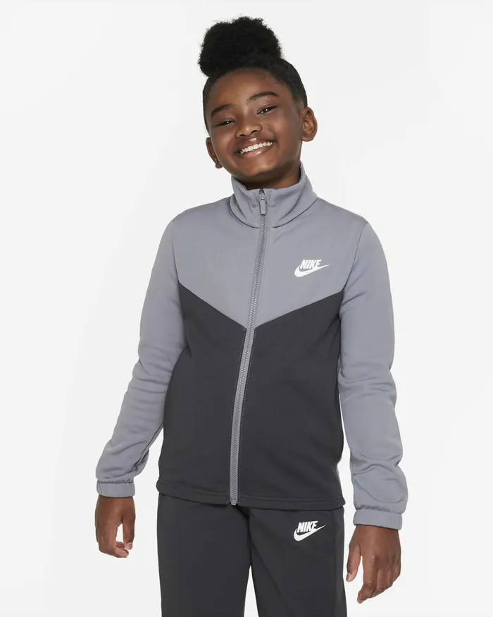 Kids Nike Older Kids 7 8211 15 Years Sportswear Smoke Greyanthracitewhite