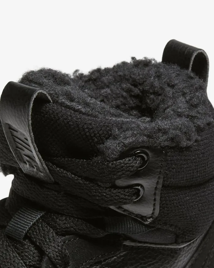 Kids Nike Younger Kids 3 8211 7 Years Court Borough Mid 2 Blackblackblack