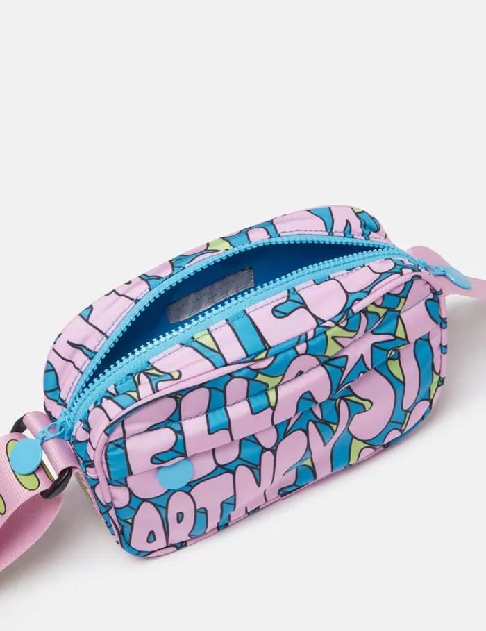 Kids Stella Print Crossbody Bag Multi Mix Stella McCartney Shoes And Bags Kids Stella Print Crossbody Bag Multi Mix Stella McCartney Shoes And Bags