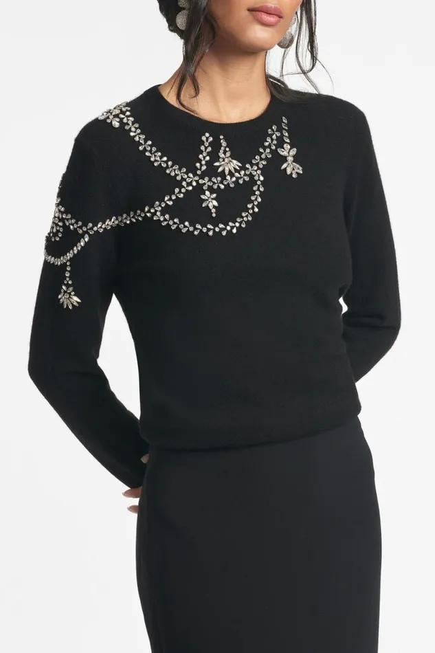 Knits Women Sachin and Babi Charmaine Knit 8211 Black