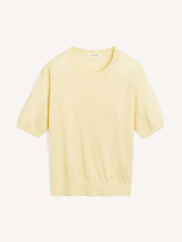 Knitwear Women By Malene Birger Lelle Sweater Sea Mist Knitwear Women By Malene Birger Lelle Sweater Sea Mist
