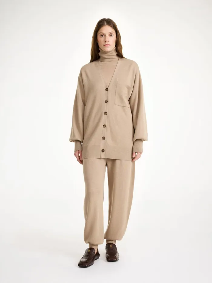 Knitwear Women By Malene Birger Manala Cardigan Nomad