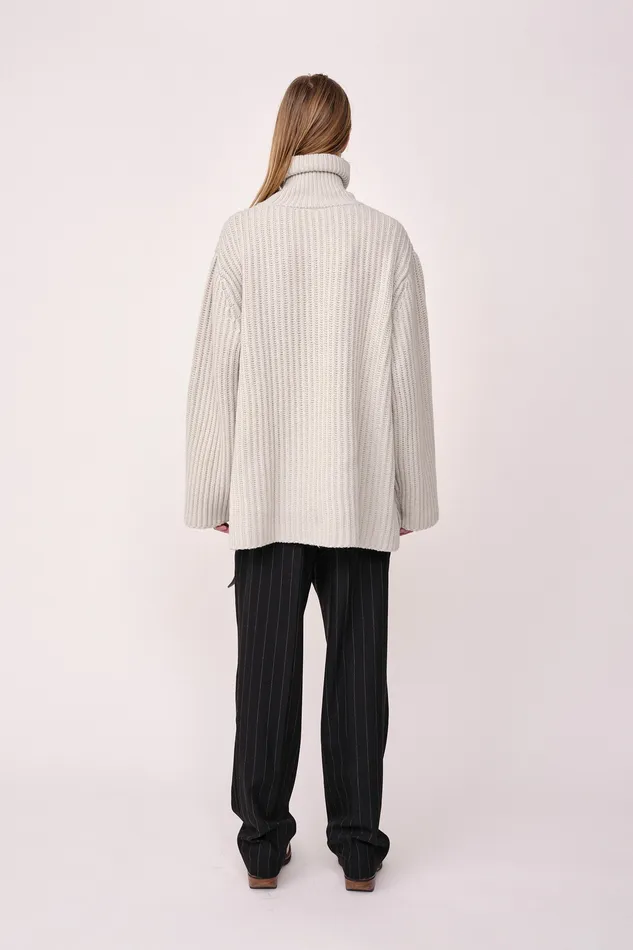 Knitwear Women Paris Turtleneck 8211 Moonstruck Wonhundred
