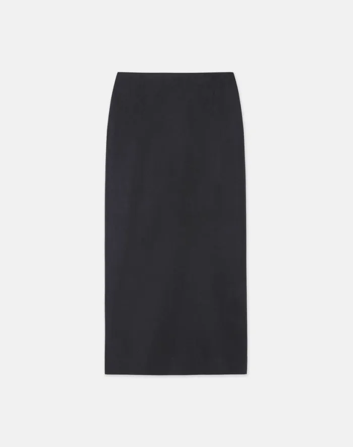 Lafayette 148 New York Boiled WoolCashmere Jersey Pencil Skirt Black Ready To Wear Skirts Lafayette 148 New York Boiled WoolCashmere Jersey Pencil Skirt Black Ready To Wear Skirts