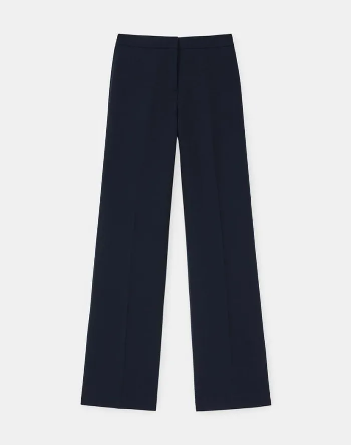 Lafayette 148 New York Responsible Wool Nouveau Crepe Dalton Pant Black Ready To Wear Pants and Shorts Lafayette 148 New York Responsible Wool Nouveau Crepe Dalton Pant Black Ready To Wear Pants and Shorts