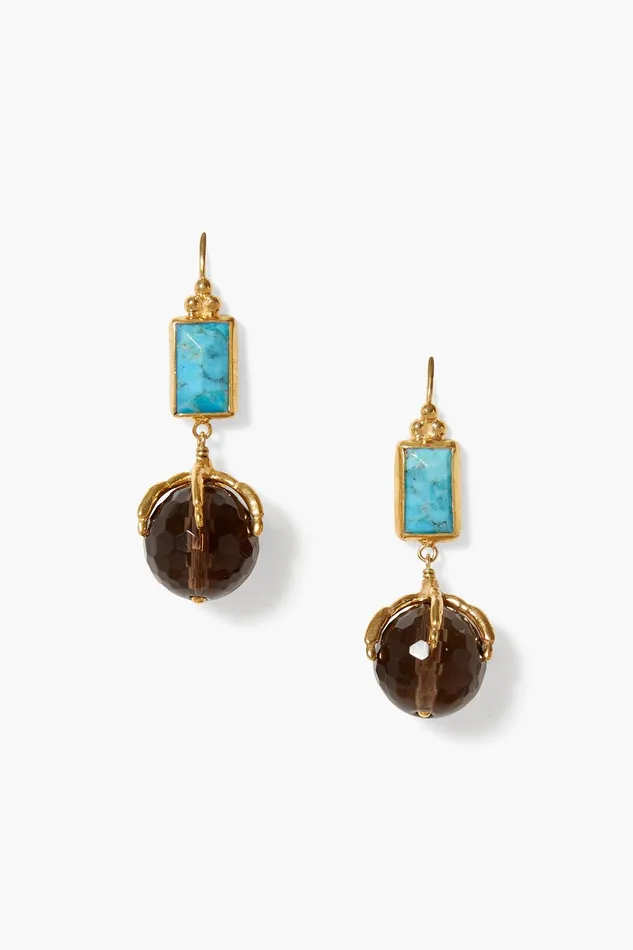 Lark Drop Earrings Turquoise Mix Women Chan Luu Earrings