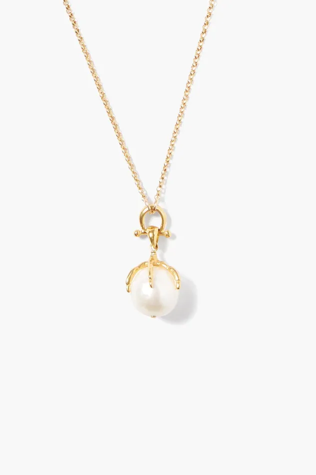 Lark Pendant Necklace White Pearl Women Chan Luu Necklaces