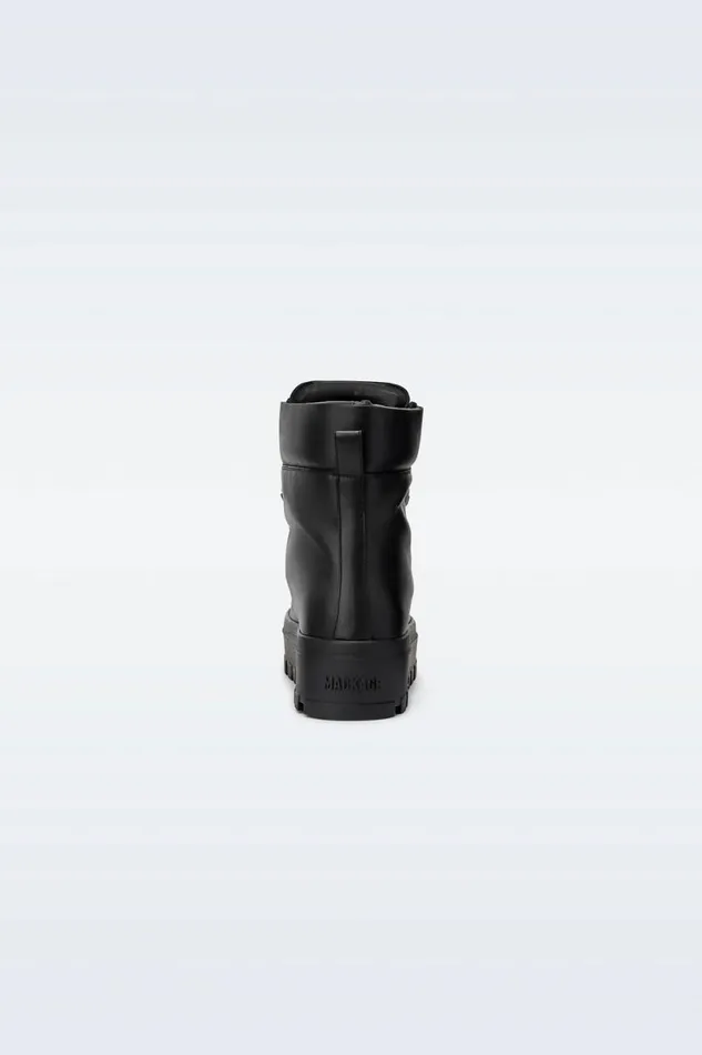 Leather Lined Boots Women Mackage BAINW Leather Midcalf Laceup Boots Black Leather Lined Boots Women Mackage BAINW Leather Midcalf Laceup Boots Black