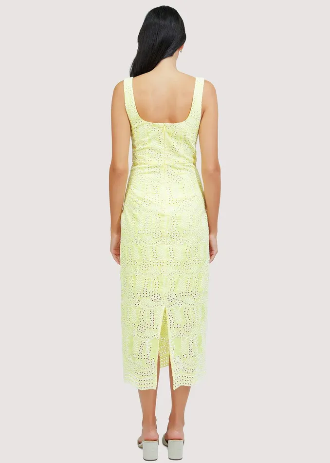 Lemon Drop Maxi Dress Yellow Women Lost Wander Dresses