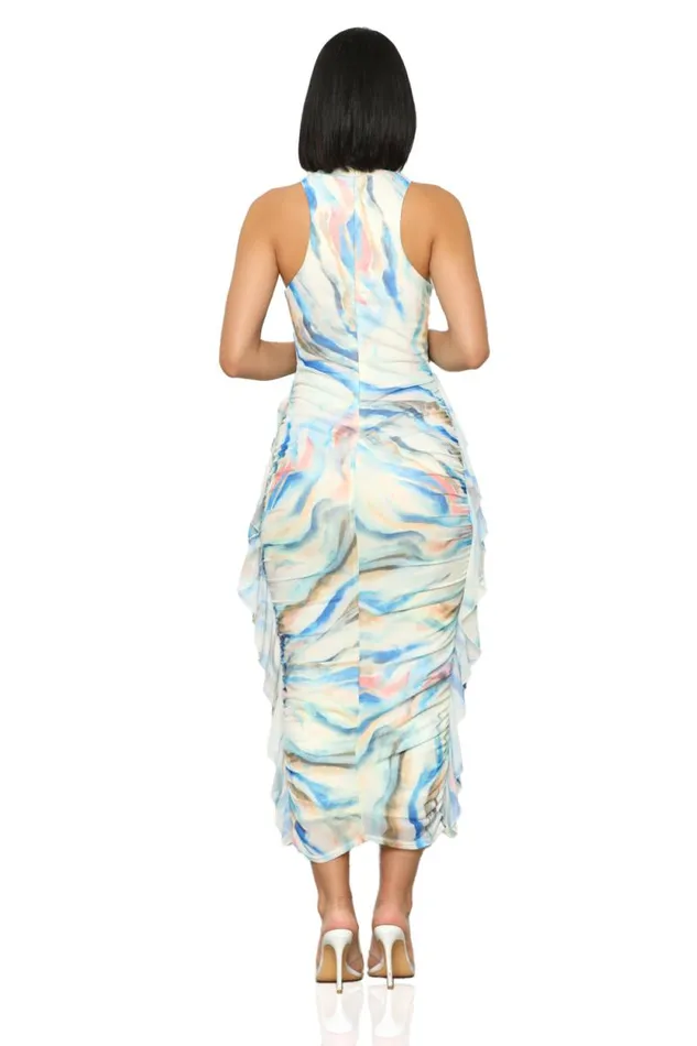 Lilly039s Kloset Dresses Women Ocean Breeze Midi Dress
