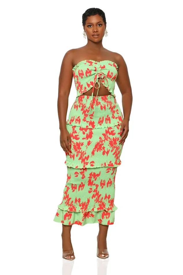 Lilly039s Kloset Dresses Women Watermelon Lime Dress
