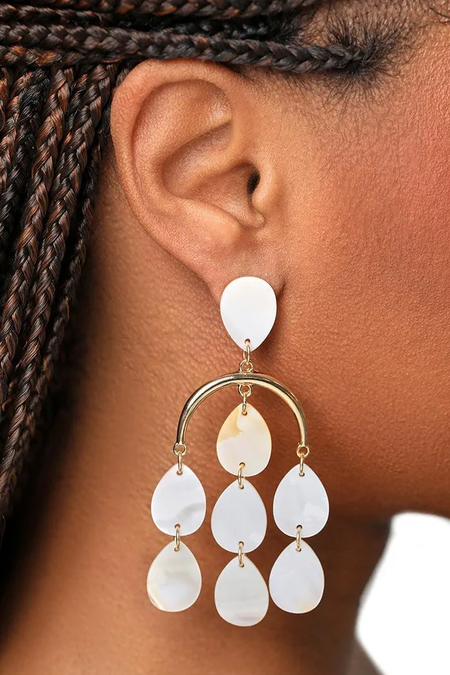 Lilly039s Kloset Jewelry Women Wind Chime Earrings Gold Multi