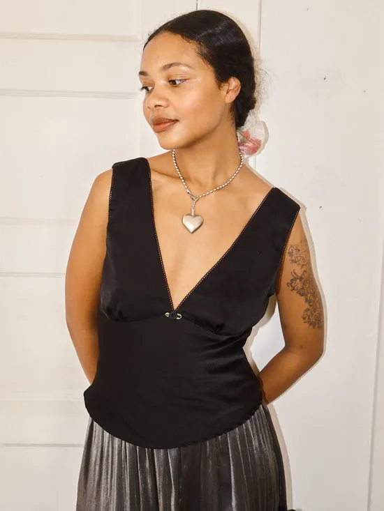 Lisa Says Gah Celia Top Blk Women Tops