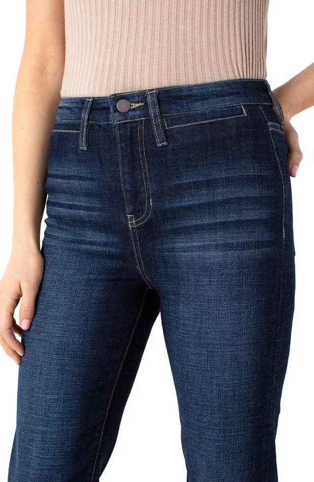 Liverpool Los Angeles KENNEDY STRAIGHT ECO HIRISE WITH WELT POCKETS Castle Women HIRISE