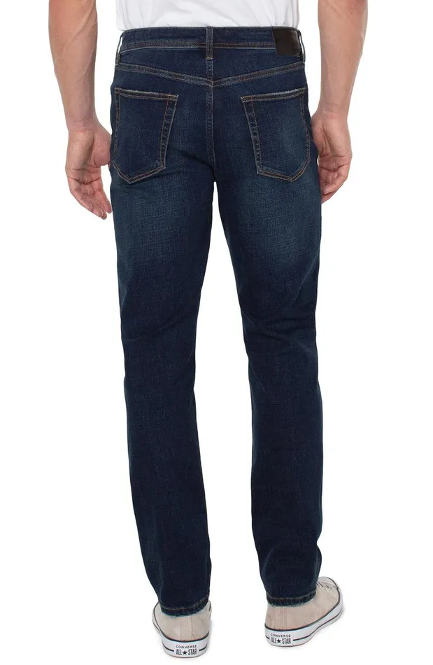Liverpool Los Angeles KINGSTON MODERN STRAIGHT WITH COOLMAX El Camino Men JEANS