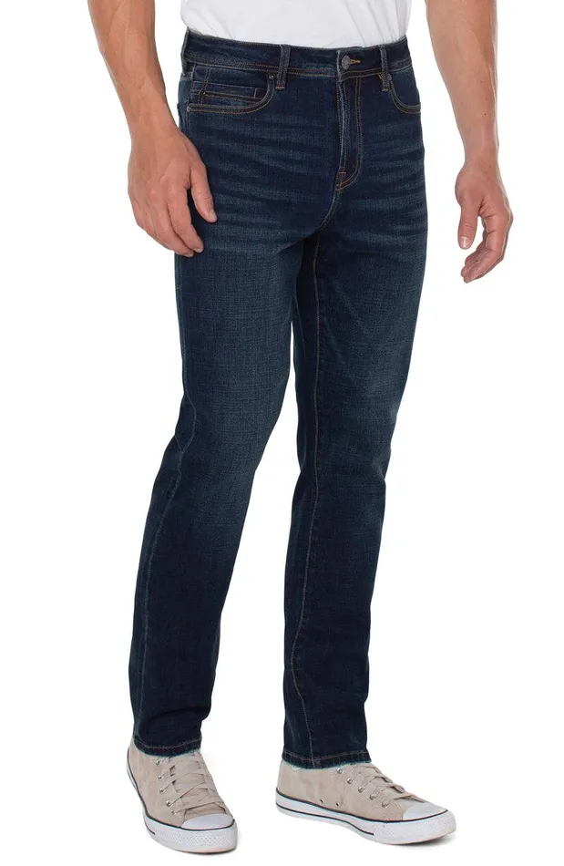 Liverpool Los Angeles KINGSTON MODERN STRAIGHT WITH COOLMAX El Camino Men JEANS