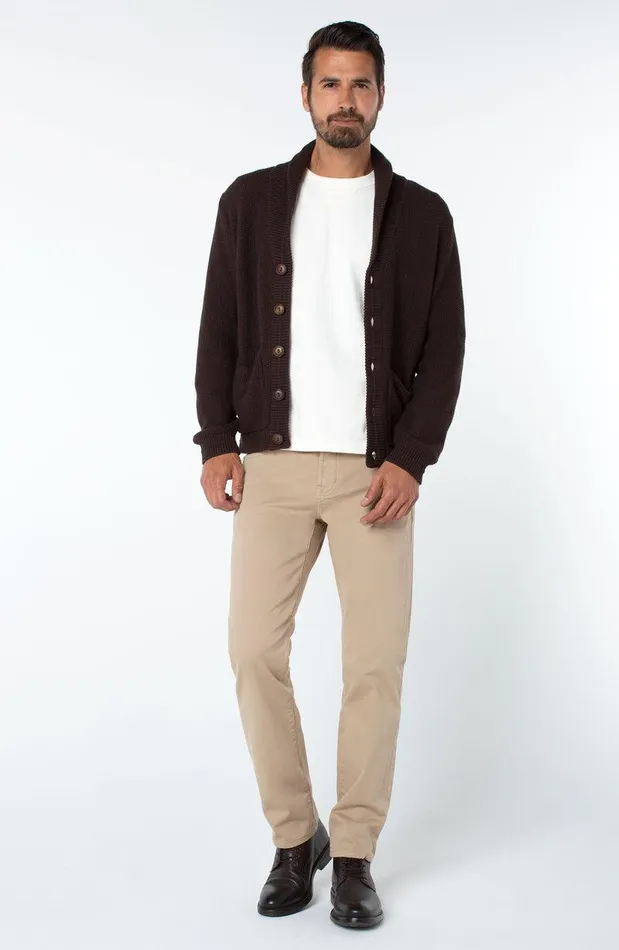 Liverpool Los Angeles REGENT RELAXED STRAIGHT PEACHED COLORED TWILL Khaki Men RELAXED STRAIGHT