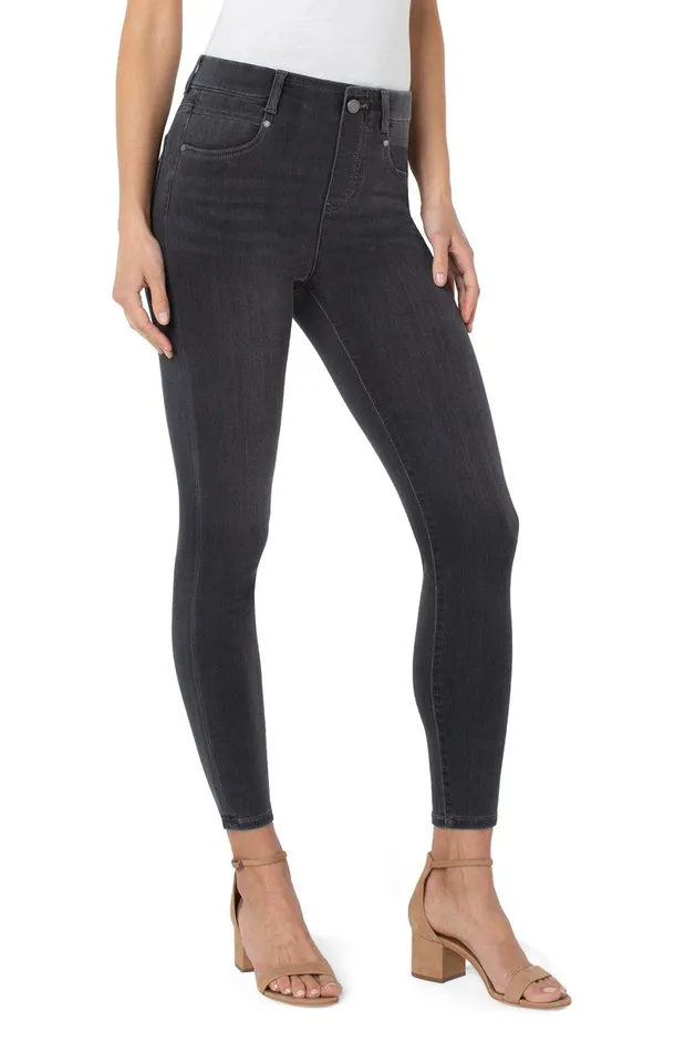 Liverpool Los Angeles THE GIA GLIDER ANKLE SKINNY ECO Meteorite Women SKINNY