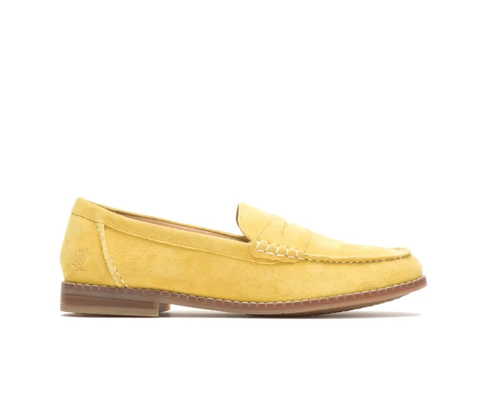 Loafers Women Wren Loafer Lemon Curry Suede Hush Puppies