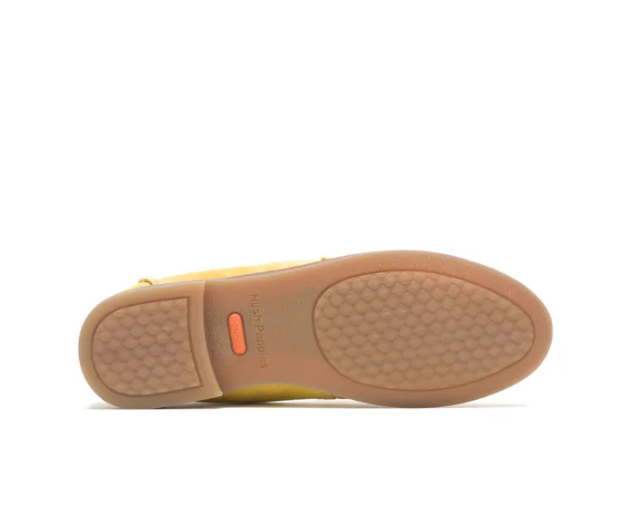 Loafers Women Wren Loafer Lemon Curry Suede Hush Puppies