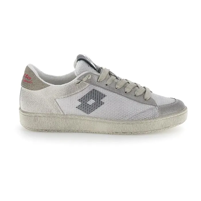 Lotto Sport Leggenda Man AUTOGRAPH GRID 1 Whiteasphaltsilver Metal 2