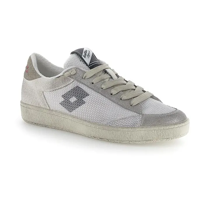 Lotto Sport Leggenda Man AUTOGRAPH GRID 1 Whiteasphaltsilver Metal 2