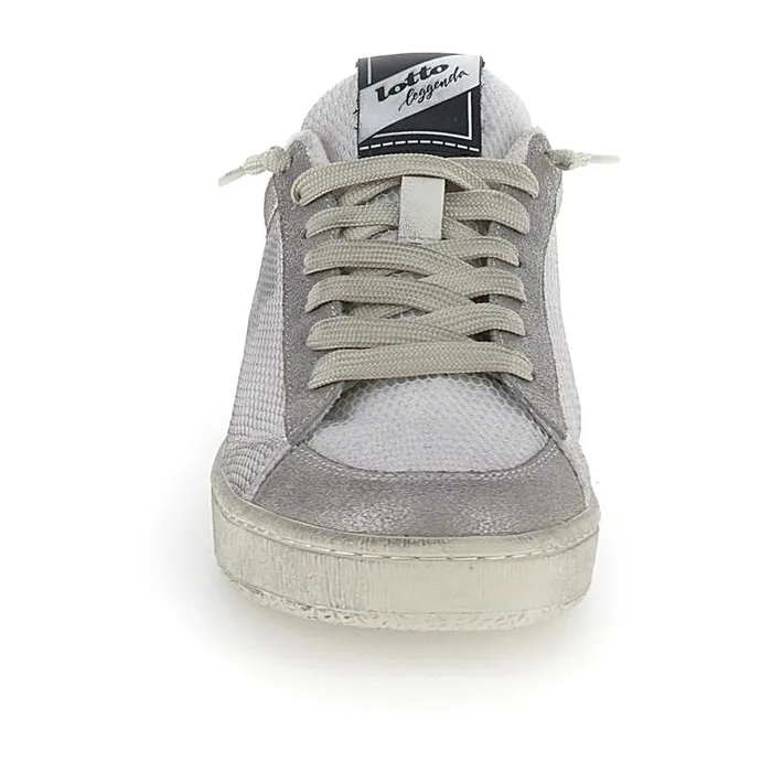 Lotto Sport Leggenda Man AUTOGRAPH GRID 1 Whiteasphaltsilver Metal 2