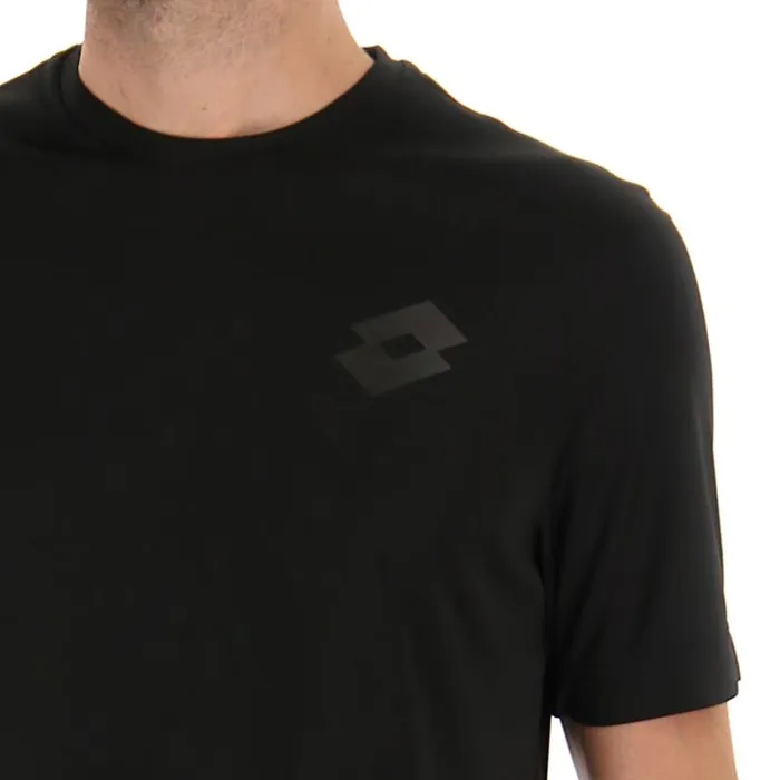 Lotto Sport Running And Training ManWoman MSP TEE II All Black Lotto Sport Running And Training ManWoman MSP TEE II All Black