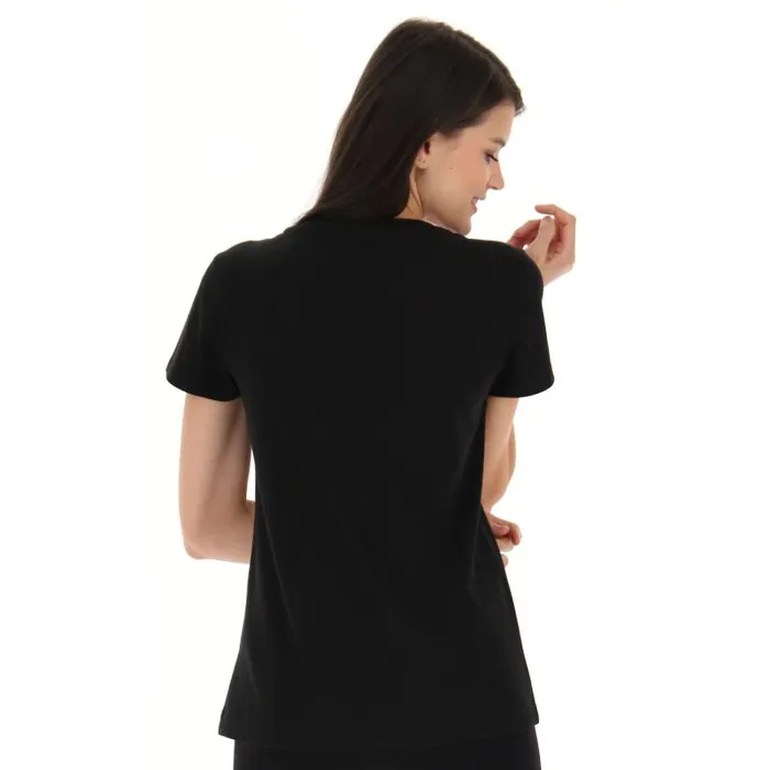 Lotto Sport Running WomanMan MSC W TEE All Black Lotto Sport Running WomanMan MSC W TEE All Black